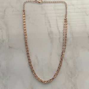 14kt Solid Rose Gold Necklace